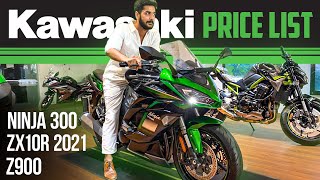 2021 Kawasaki Bikes Latest Price List ?️ Ft. Kawasaki Ninja 300, Kawasaki Z900 & Kawasaki Ninja 650