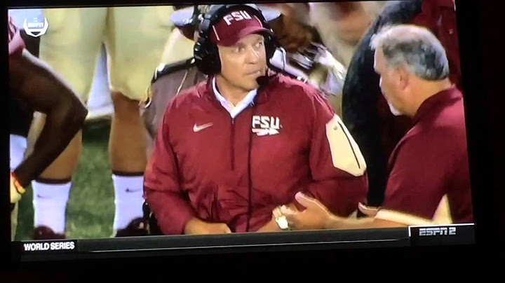GEORGIA TECH UPSETS FLORIDA STATE ON BLOCKED FIELD GOAL RETURNED FOR TD 2015 (HD)