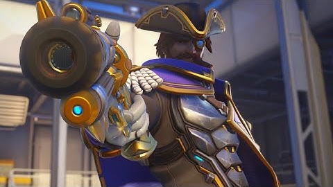 NEW Cassidy Shooting Gallery Highlight Intro with Different Skins | Overwatch 2