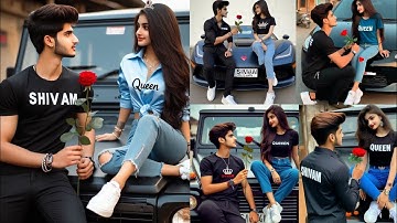 Viral Couple Proposing Ai Photo Editing । How To Make Bing Image Creator । Bing Image Creator