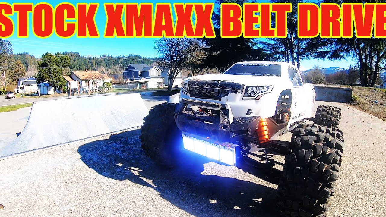 ⚡️NEW setup ️TESTING TRAXXAS XMAXX 8s STOCK/MOD PnwRCMadness Belt Drive