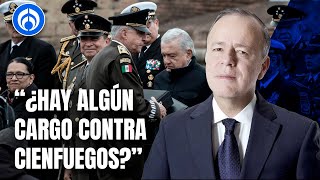 AMLO reconoce a Salvador Cienfuegos… el general acusado de narcotráfico en EU