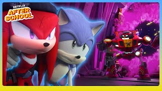 Nine DRAINS Sonic&#39;s Prism Energy 💎 Sonic Prime | Netflix After School