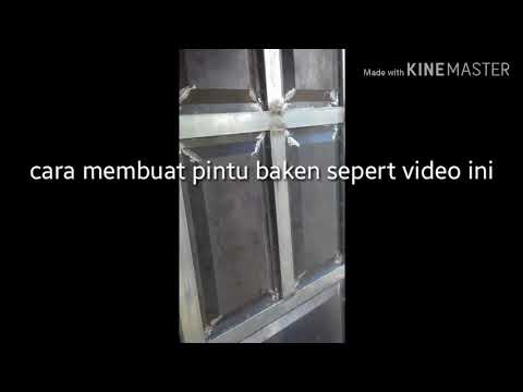  Cara tekuk plat model pintu wina untuk pintu baken YouTube