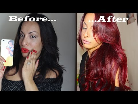 Video: Come tingere i capelli neri di rosso: 13 passaggi (con immagini)