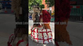 When London falls under the floral spell.. #Chelseainbloom #belgraviainbloom #shortsvideo