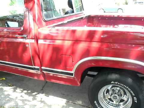 1983 FORD F150 INTERIOR - YouTube