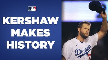 Clayton Kershaw Makes Dodgers HISTORY, Sets Franchise Strikeout Record!