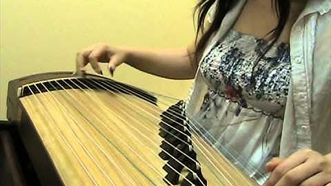 Sound of China Guzheng Tutorial Lesson Four - Glissando Part 1