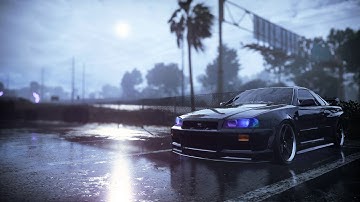 NFS:Heat Unite - Simcade - Nissan Skyline R34 - Night Race