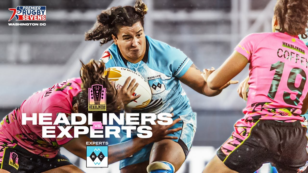 Experts Team Rugby Women’s Headliners v Experts | 2023 Season Championship | Game 5 - D.C ...
