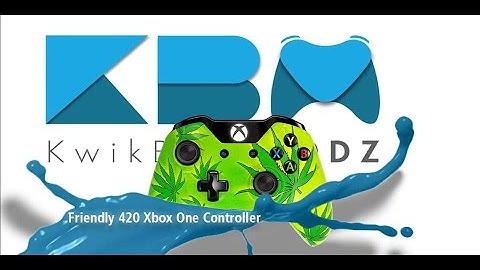 Custom Friendly 420 Xbox One Controller