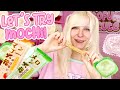 Mochi taste test trying more japanese mochi   tofu cute tv