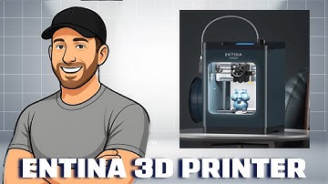 Entina 3D Printer TINA2Plus Setup and Run!