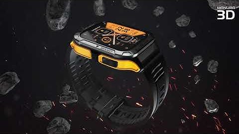 CarbinoX VESTA  Smart Watch- 3D Product Animation Video