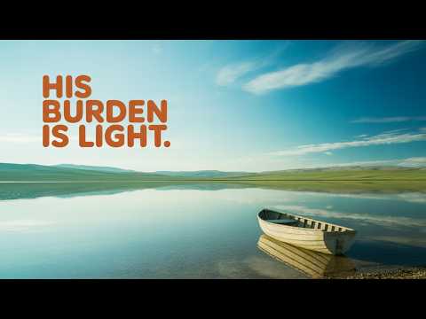 Matthew 11:28-30--“Come to Jesus for Rest | Matthew 11 Bible Verse for Peace and Hope”