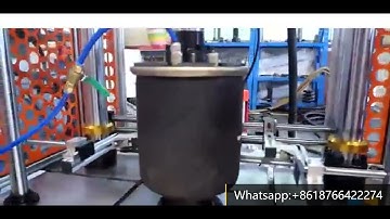 Air spring testing machine for stiffness/elastic characteristics