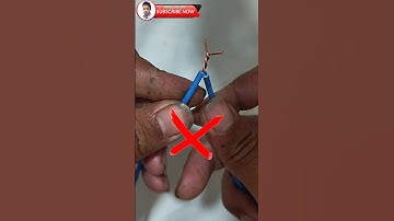Remember this idea for connecting two electrical wires without soldering or connectors #shorts 🇺🇲🇷🇺👍