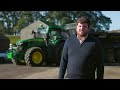 La direction ractive de johndeere pour un confort exceptionnel et une tenue de ligne prcise