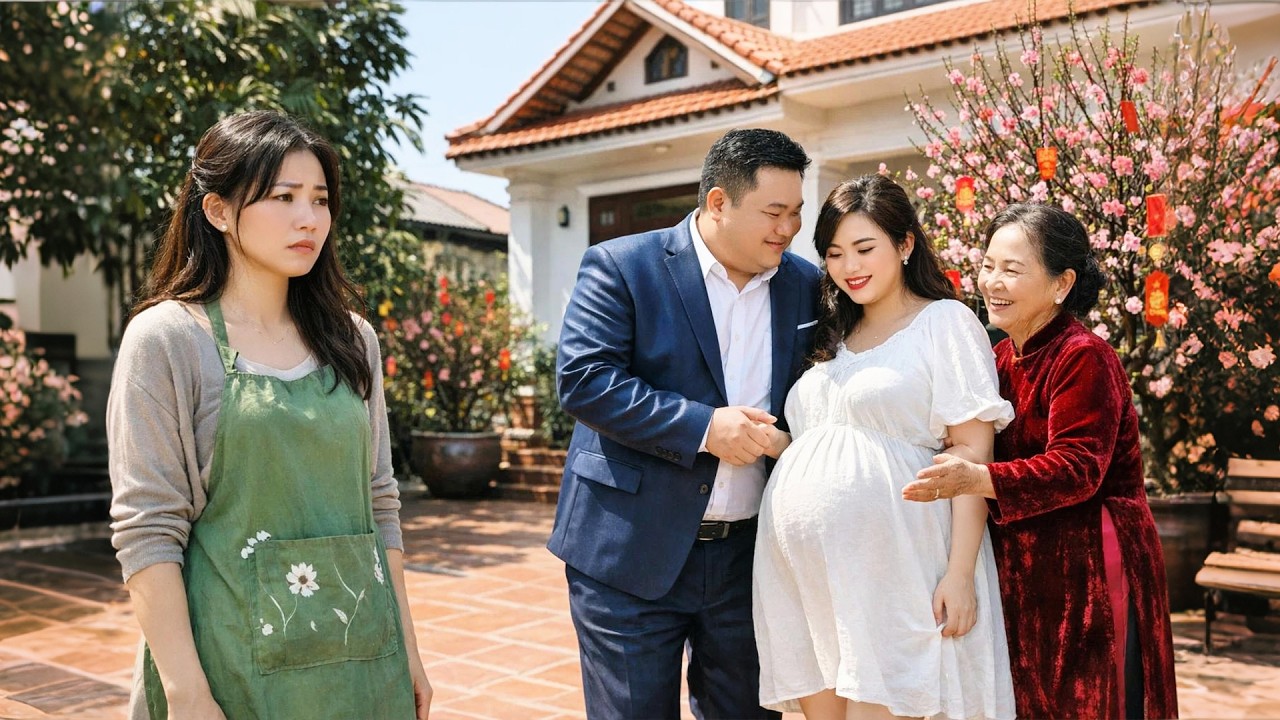 Sốc 30 Tết – Chồng Đi 3 Năm Dắt Vợ Bé Về, Chính Thất Ly Hôn Ôm Sạch Tài Sản Khiến Cả Nhà Câm Nín.