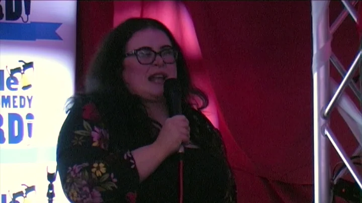 Maxine Wade at the Chortle Student Comedy Award 2020