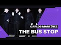 The bus stop by spanish mime actor carlos martnez