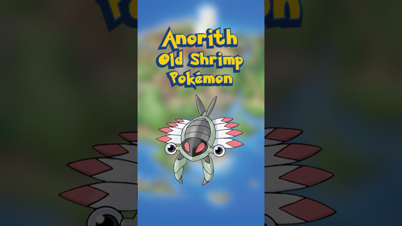 Anorith the Old Shrimp Pokémon | Daily Pokédex 347  #pokemon #hoenn #anorith