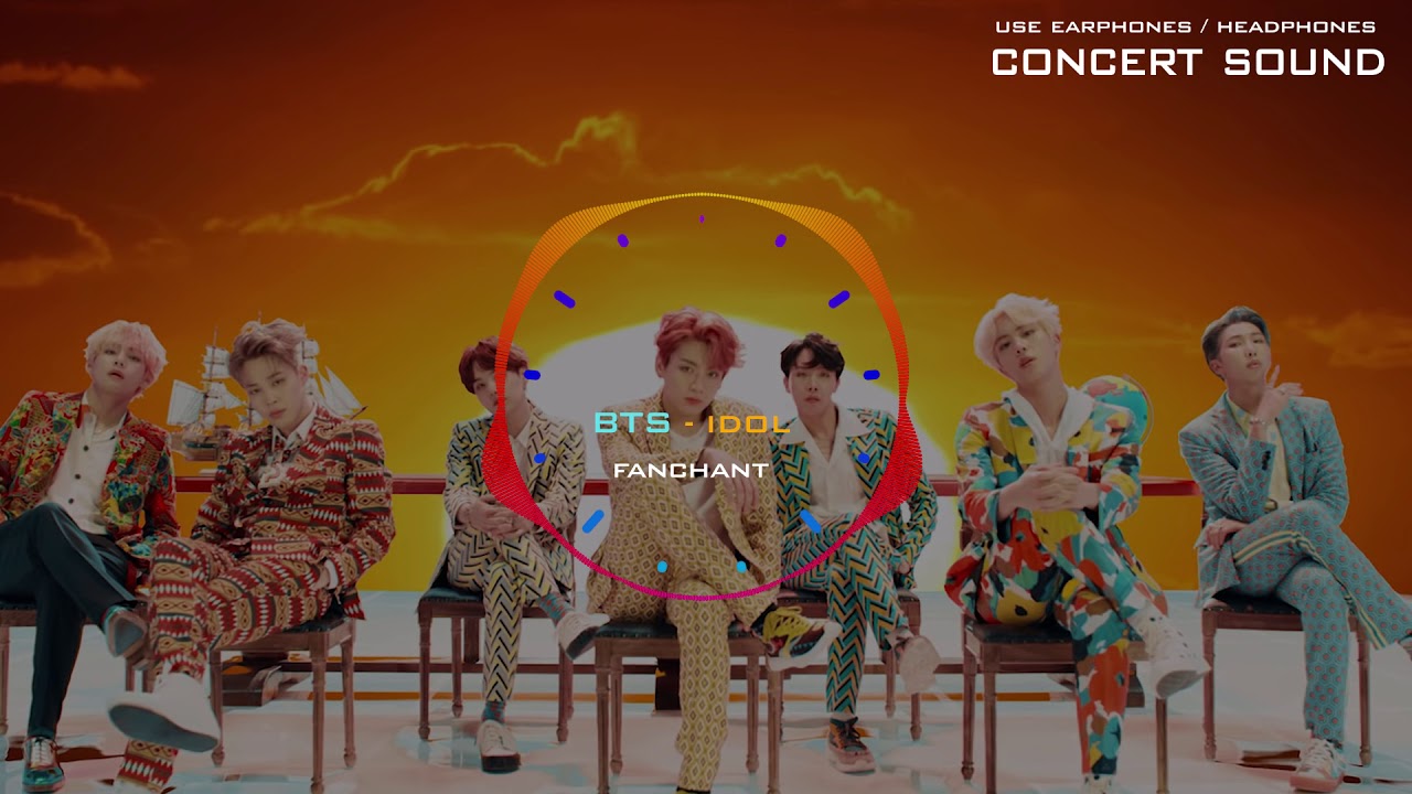 BTS - IDOL with Fanchant [Concert Sound ]