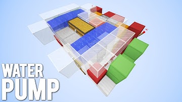 Minecraft: Automatic Water Filling Station [Water Farm!]