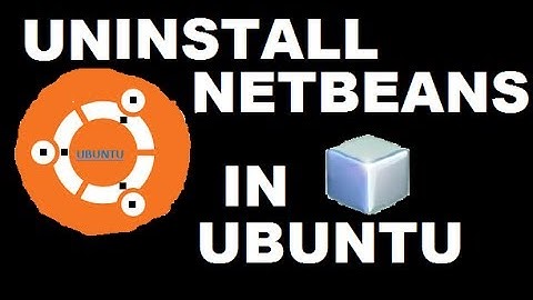 Uninstall Netbeans in ubuntu