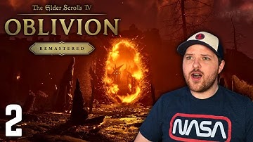 Closing the first oblivion gate at Kvatch! | The Elder Scrolls IV: Oblivion [Remastered] - Part 2