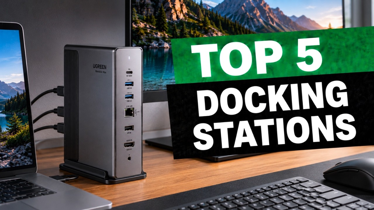 Top 5 dock USB-C tot nhat khong nen bo qua