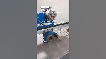 Máy cắt gạch cắt đá tự động bàn nước XINKAI Z2 DZ cắt thẳng cắt líp 45 độ #maycatda
