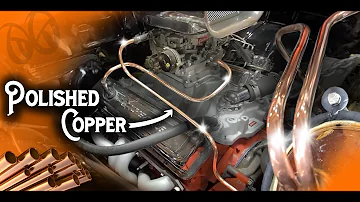 What type of copper is used for gas lines?