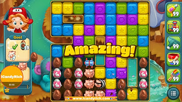 Toy blast 500 Gameplay Puzzle Boosters Walkthrough