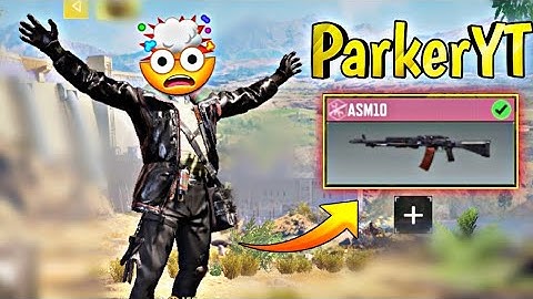 😱 ParkerYT 👈 Best Long Range & Zero Recoil ASM10 Gunsmith 🔥 Mr COD YT 😎
