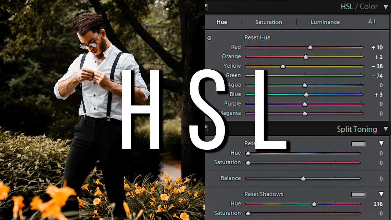 The Secret To Amazing Photos Lightroom Hsl Tutorial Youtube