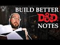 How to Keep your D&D Campaign Notes Organized