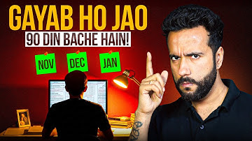 ONLY 3 Months Left... BAHUBALI Study Plan to Score 98% in Boards