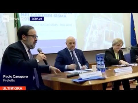 Tavolo al ministero del Lavoro "Innovazione, sicurezza e legalità nei cantieri sisma 2016"