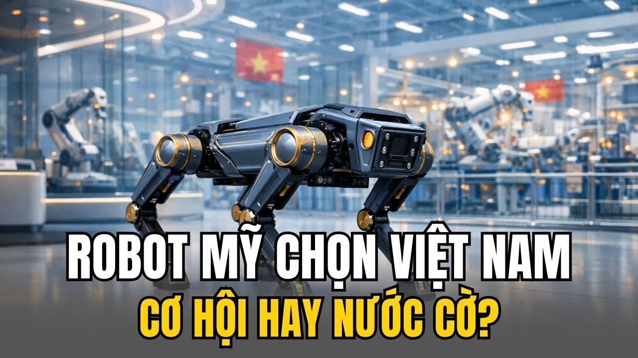 Robot Mỹ Chọn Việt Nam: Cơ Hội Vàng Hay Nước Cờ Né Rủi Ro Toàn Cầu?
