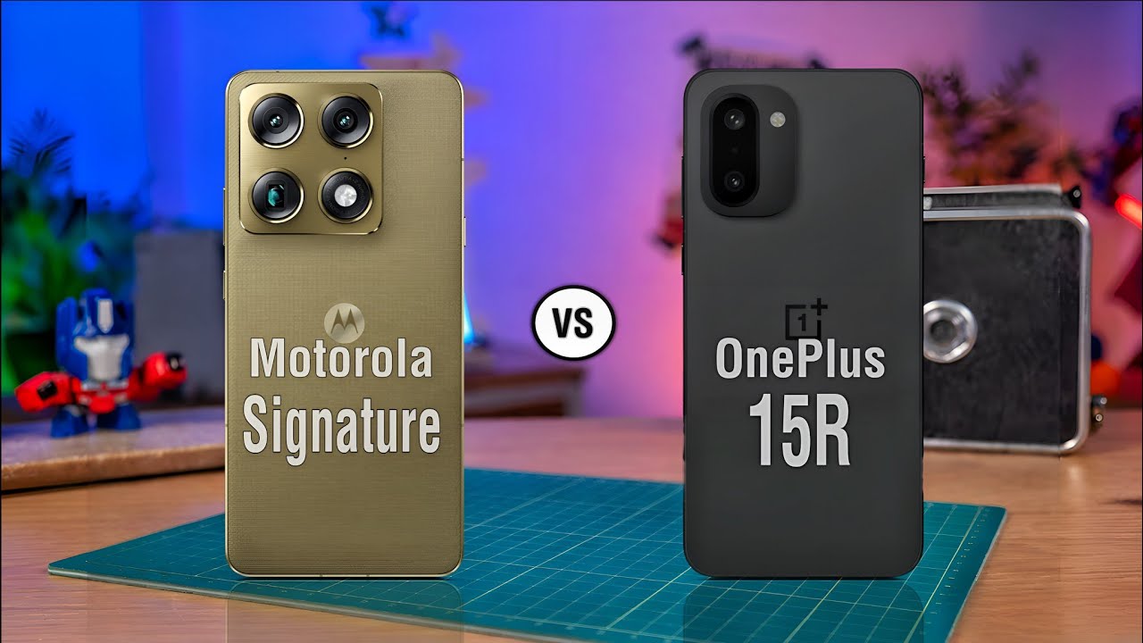 Motorola Signature Vs OnePlus 15R– Full Comparison!