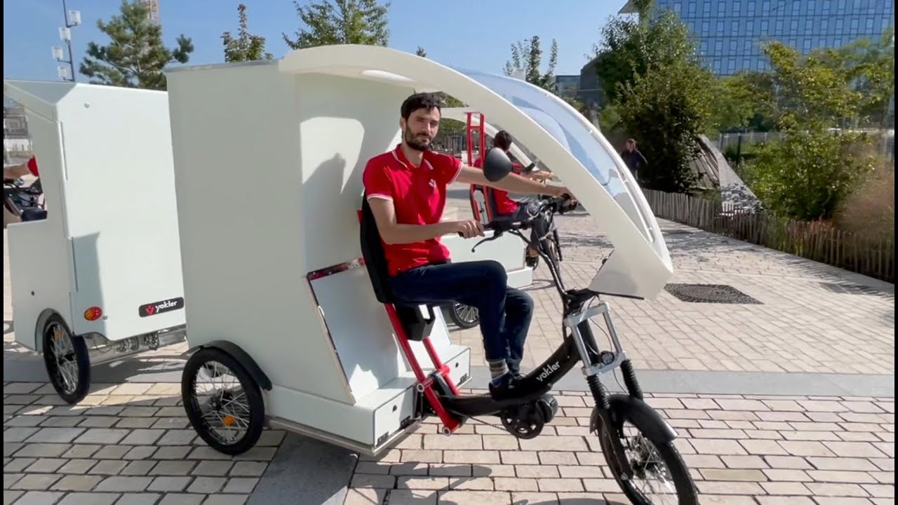 Gamme de triporteurs électriques professionnels Yokler YouTube