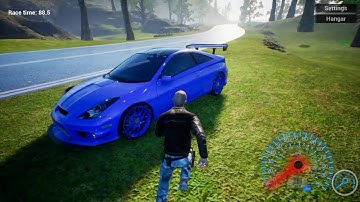 Unreal Engine 4. Road Racer Demo