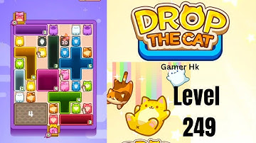 Drop The Cat Level 249 hard level Walkthrough Solution 