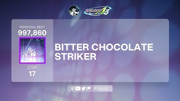 BITTER CHOCOLATE STRIKER CSP 997,860 DDR A3 2023