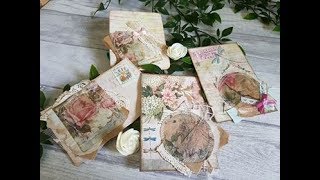 TEA BAG EMBELLISHMENT TUTORIAL | JUNK JOURNALS