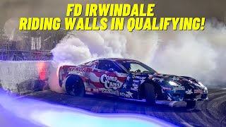 Taylor Hull qualifying day at round 8 Formula Drift Irwindale 2023
