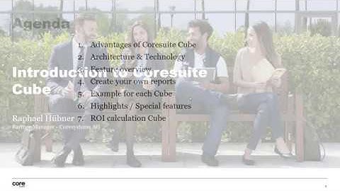 Introduction to Coresuite Cube (EN)