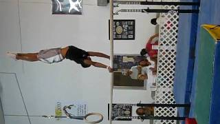 My Double Pike on Parallel Bars